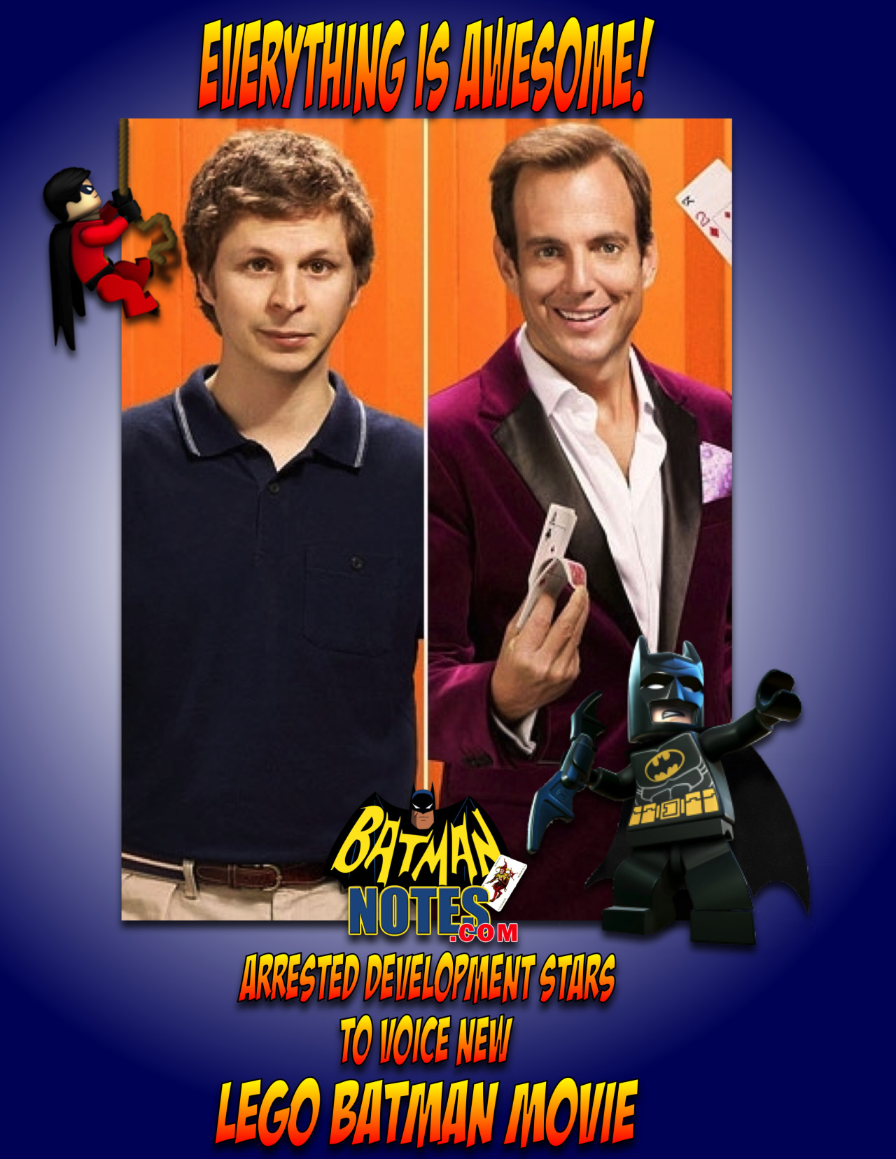 LEGO Movie Spin-Off For LEGO BATMAN is Coming With Will Arnett