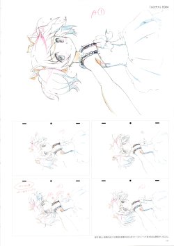 thekusabi:  Opening sequence from the production notes of the Puella Magi Madoka Magica movie