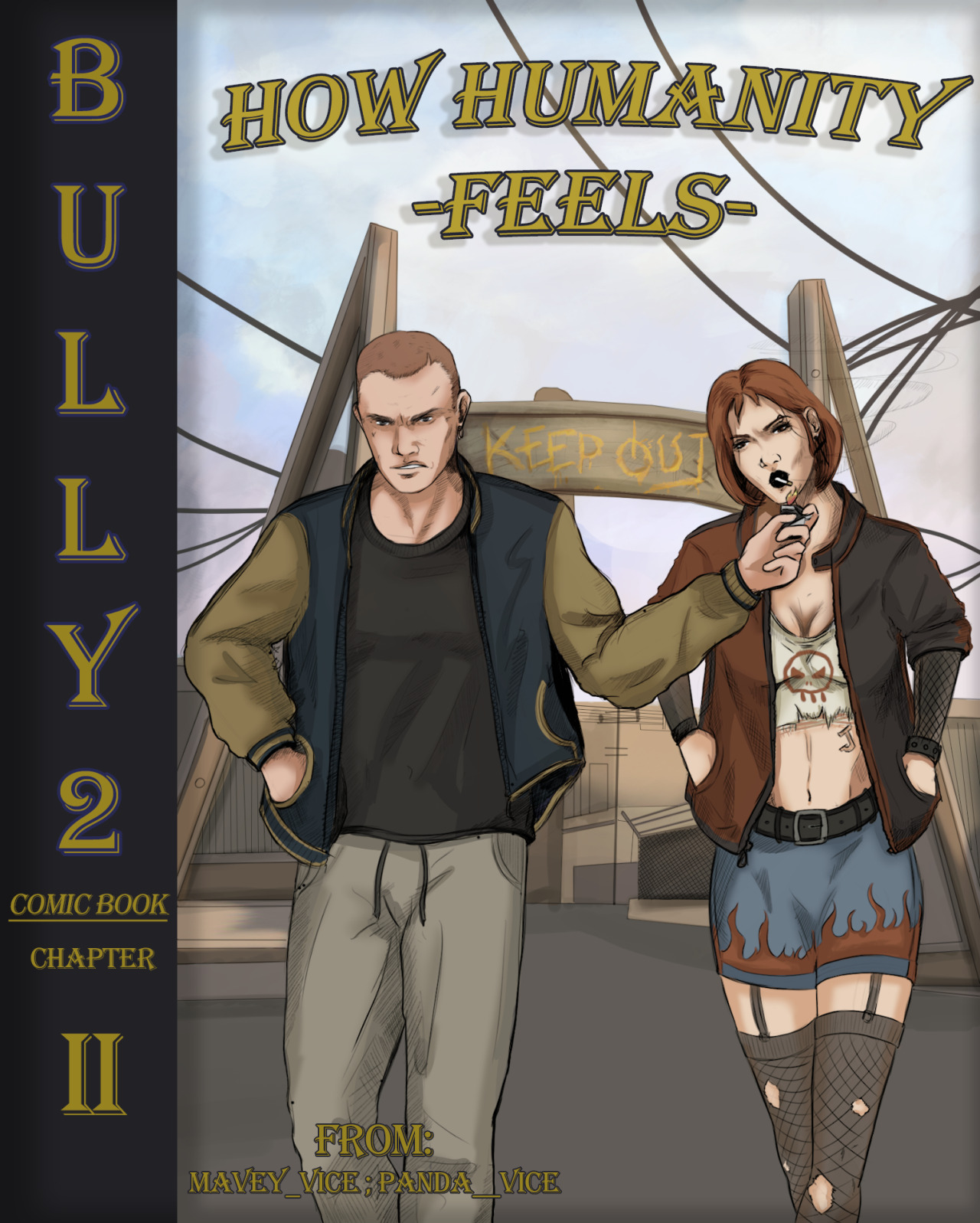 Victorieto GFX - Fan Art  Game cover of the possible Bully 2 of