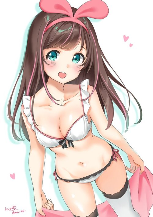 キズナアイちゃんAIはパンツをはいていないらしいので下着を作ってみました！#KizunaAI #キズナアイ http://pic.twitter.com/q6t2VF1hIZ— 木なこ@3日目東み-0