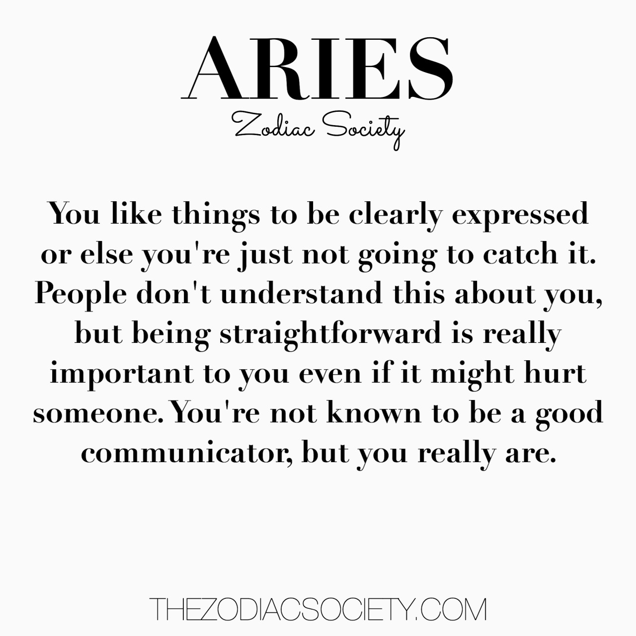 zodiacsociety:  Read more Aries facts thezodiacsociety.com 