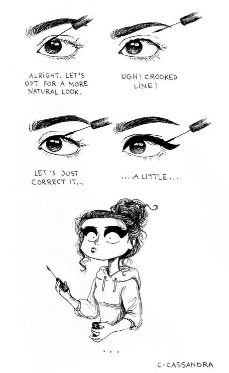 nigeah: silkktheshocka: boredpanda: Women’s Everyday Problems Illustrated By Romanian Artist A