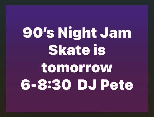 Join us at the World Famous Skate Express in Chino, CA for 90’s Jam Skate Night! Show up and s