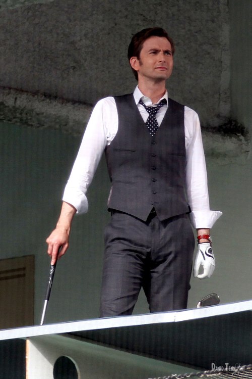 primavega: Things that we lost:David Tennant on set of unreleased series Rex Is Not Your Lawyer, 200