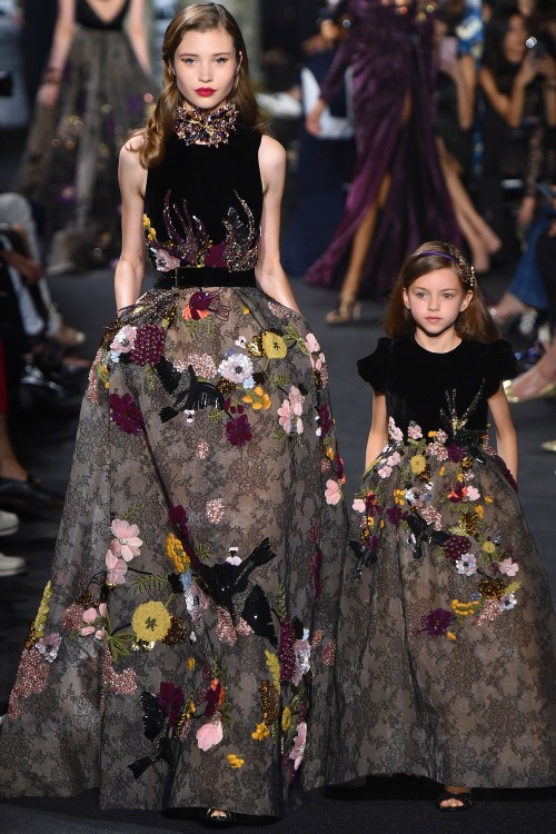 Mini-me at Elie Saab Fall 2016 Couture