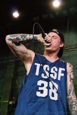  Parker Cannon of The Story So Far at Warped