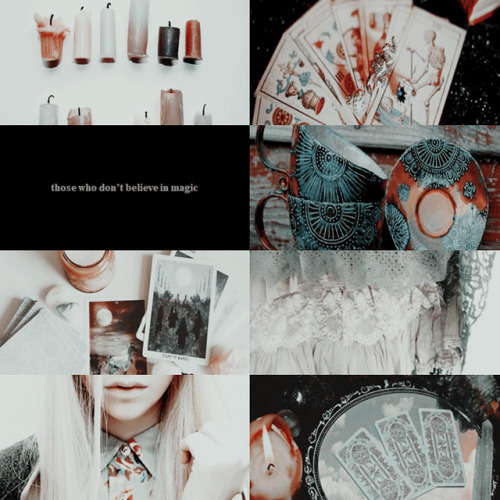 witches: tarot“for the ones who dream of stranger worlds.”requested by anon