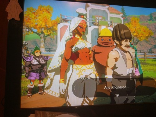 hylianhimbo:wedding attire when you let a himbo dress himself