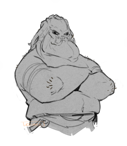 isei-bleeds: Okay so my impulse thought was “fat/big yautja”. because why is it that all