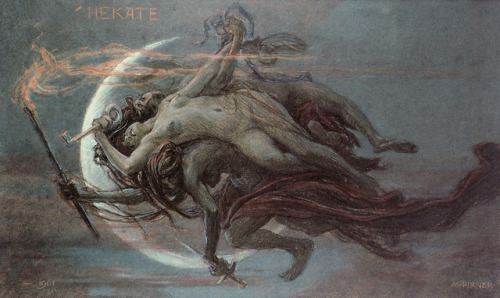 Maximilian Pirner - Hecate (1901).