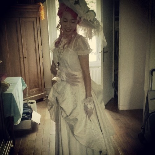 Meet my friend Daphné, she&rsquo;s Just arrived from the last. #victorian #sreampunk #beautyfulllady