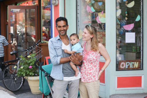 humansofnewyork: “We first met at a café in the West Village, and I was completely taken by her.  B