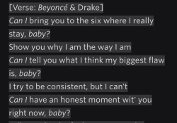 manny-ovo:  Drake ft Beyonce - Can I
