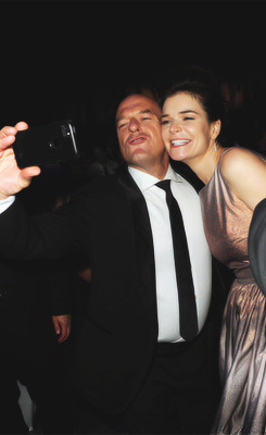 Betsy Brandt and Dean Norris @ the Governors Ball