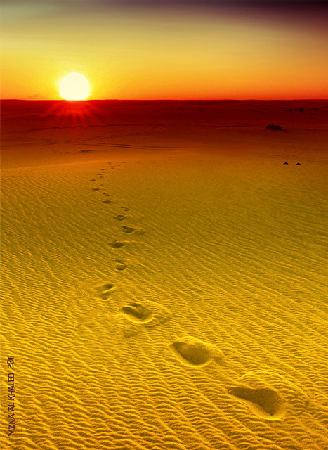 omgshowmetheworld:   Sunshine touches Rmala, Saudi Arabia by mzna al. khaled   