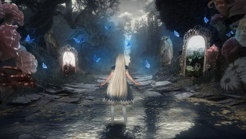 faeriefountainart: I had an incredibly vivid dream that was basically “Alice in Wonderlan