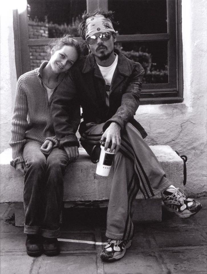 maryjopeace:  FRANCOIS MARIE BANIER | VANESSA PARADIS &amp; JOHNNY DEPP | LOS