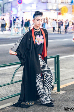 Tokyo-Fashion:16-Year-Old Japanese Student Billimayu On The Street In Harajuku Wearing