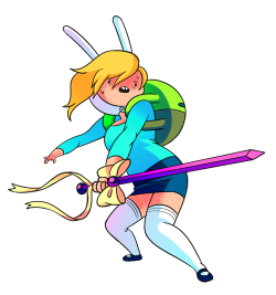 Fionna by character & prop designer Erica