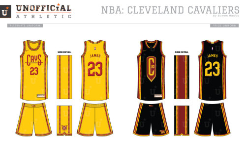 Cleveland Cavaliers The Cavaliers used the league-wide switchover to Nike to make significant change