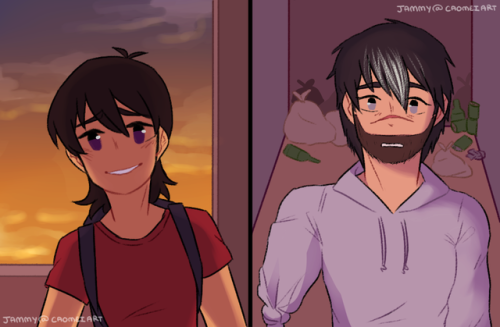 Catfish [Sheith]  Read on [Ao3]Shiro stopped mid-sentence when he saw who was at the door.Keith