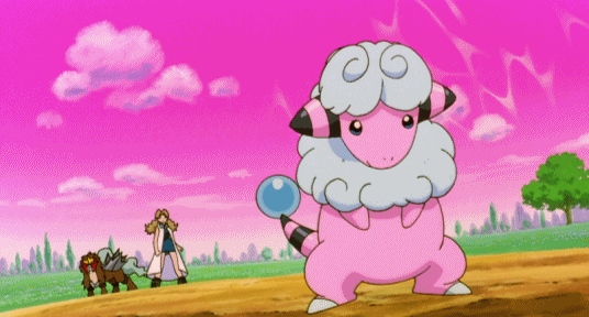      Type your favorite Pokemon in the Gif feature and post the first result!     