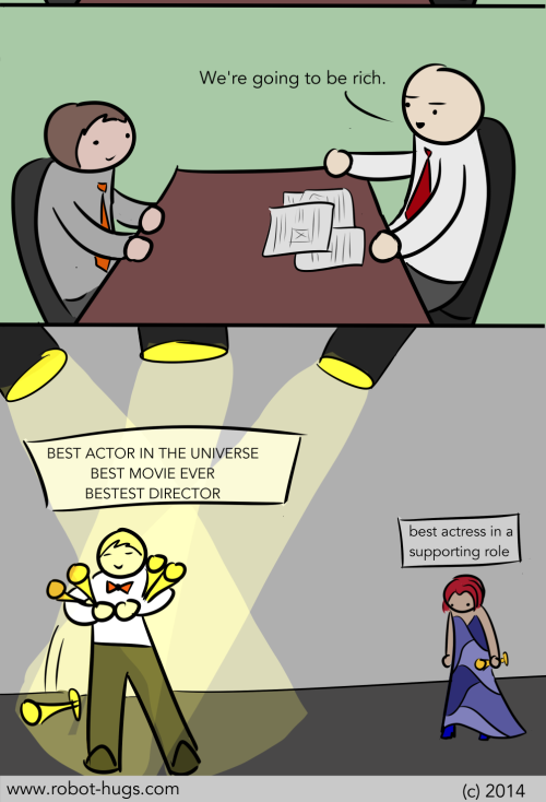 smellestine: robothugscomic: New comic! Yeah, I might have watched a movie and gotten kind of mad. T