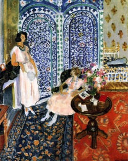 dappledwithshadow:  The Moorish Screen, Henri