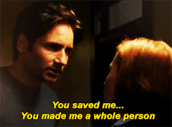 flyingduchovny:  When people say Mulder doesn’t deserve Scully…Fuck ya’ll,
