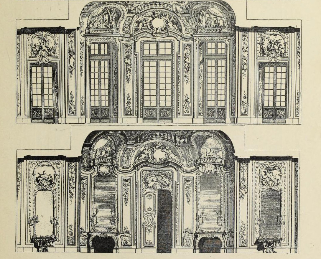 Design for the interior of a Ballroom, Paris