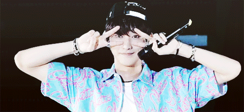 v-itasoy:  Jinyoung feeling embarrassed after doing aegyo x 