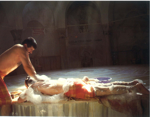 Porn photo Washing in a Turkish hammam. Via smkays2.
