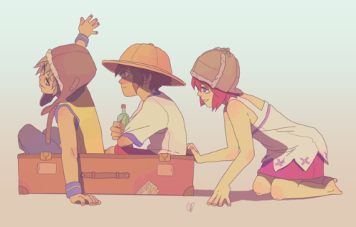 sekajiku:wannabe explorers