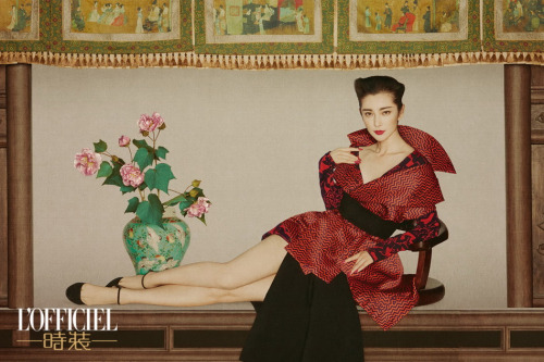fashioninspirasians: Li Bingbing in L’OFFICIEL China October 2014 issue &lsquo;Transformer