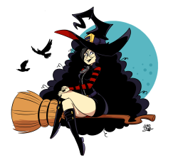 icarocruzart:  Martha Scrivens After years, finally she has a name. What a better time to name her than the Halloween month? 