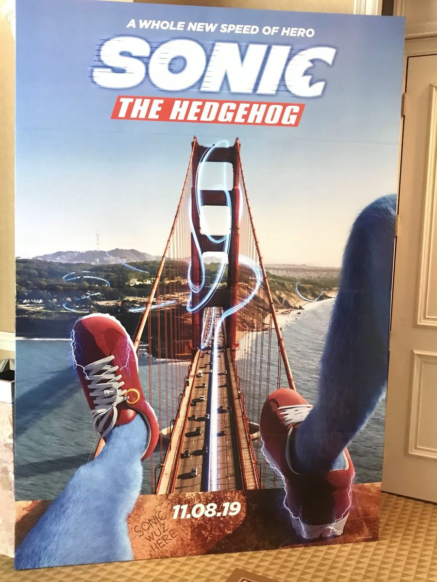 Sonic The Hedgehog Movie Trailer Shown At CinemaCon 2019