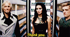 mynightmaresareaboutlosingyou:  catching fire meme • [2/8] scenes Johanna unzips