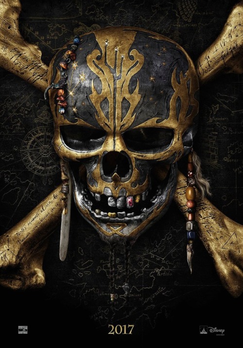 New teaser poster for Pirates of the Caribbean: Dead Men Tell No Tales! The premiere of footage is e