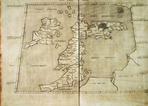 Pytheas, the greek who reached the British IslesA 1490 Italian reconstruction of the map of Ptolemy 