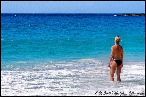 bountybeaches:  Saline beach - St. Barth, French West Indies Tip: use ZOOM in right top corner *** G