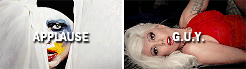 amenvenus: Lady Gaga + Music Videos  
