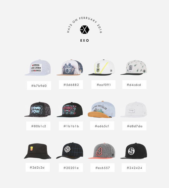 joomyun:  EXO for Hats On