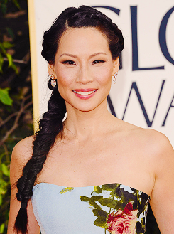    Golden Globes 2013 Favorite DressesLucy Liu in Carolina Herrera   