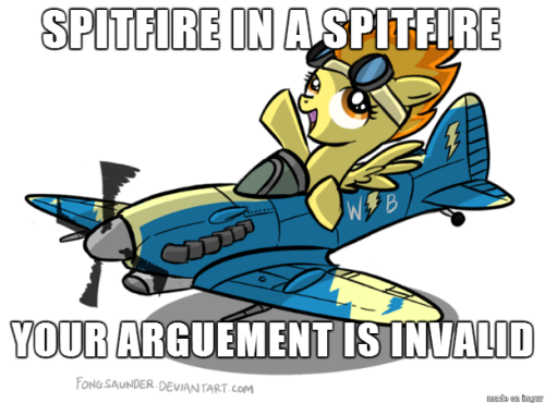 Random spitfire cause spitfire is bea ok