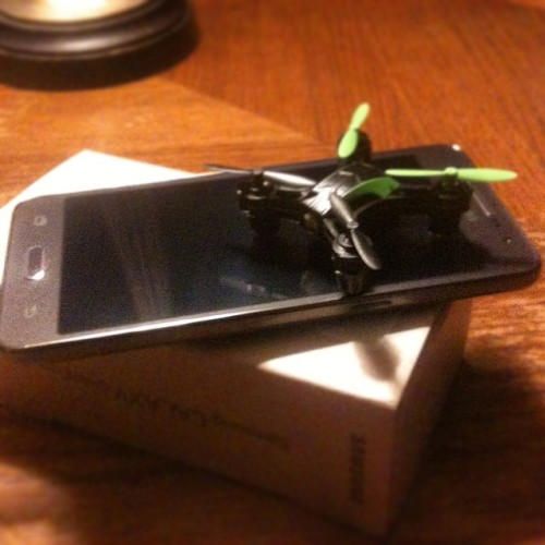 Microdrone for Easter, new phone work #samsungGalaxy #skyviper #m200nano #cellphone