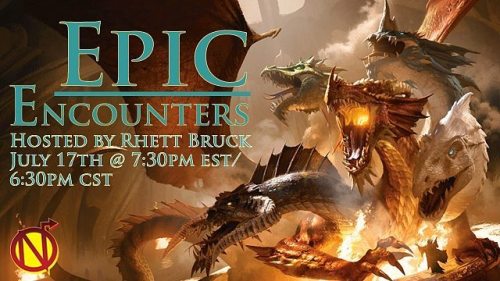 Tonight on the Nerdarchy YouTube Channel: EPIC ENCOUNTERS!➕.#geek #nerd #gaming #gamer #RPG #YouTube