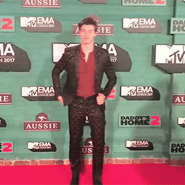 Shawn Mendes at London’s MTV EMA 2017 on November 12