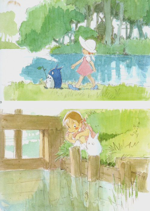  My Neighbour Totoro concept sketches. 