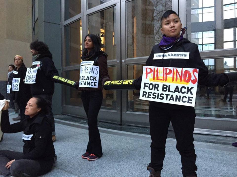 america-wakiewakie:   Activists at ‪#3rdWorld4BlackPower shut down the Federal
