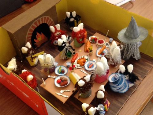 This Is My Peeps Diorama For The Contest At School. I Didnt Win But There Is Still The Peeples Choice